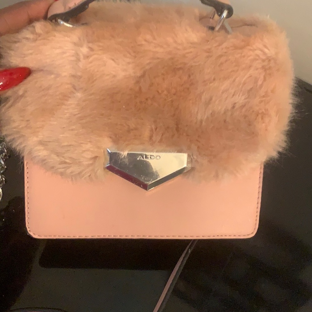 Aldo handbag purse pink
